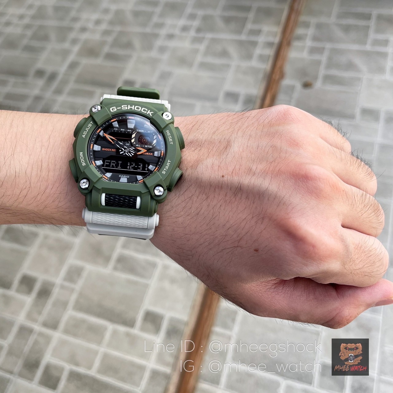 G-Shock Military ตัวใหม่ล่าสุด GA-900HC-3A - mheewatchshop 