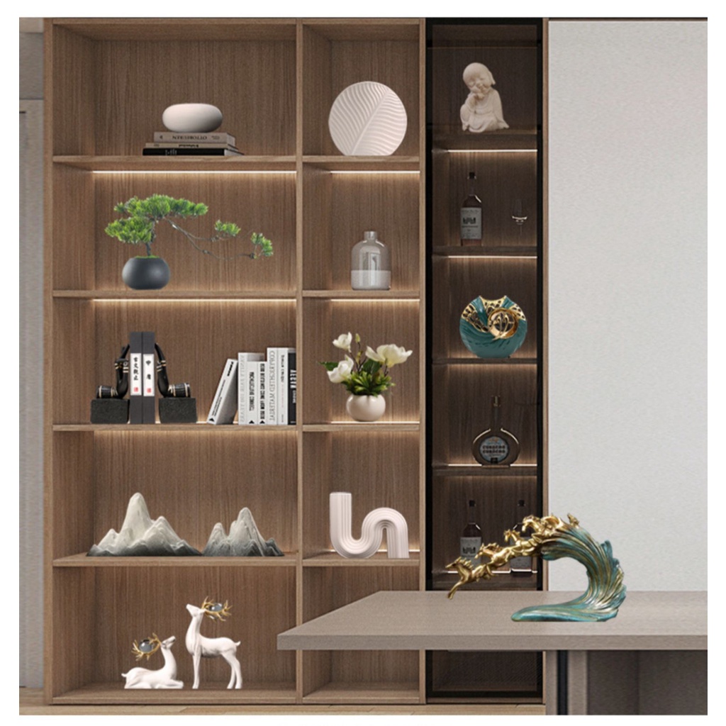 CT154B108 FAMITOSS เซ็ทโมเดลแต่งบ้าน ของตกแต่งบ้าน โมเดล Modern Luxury