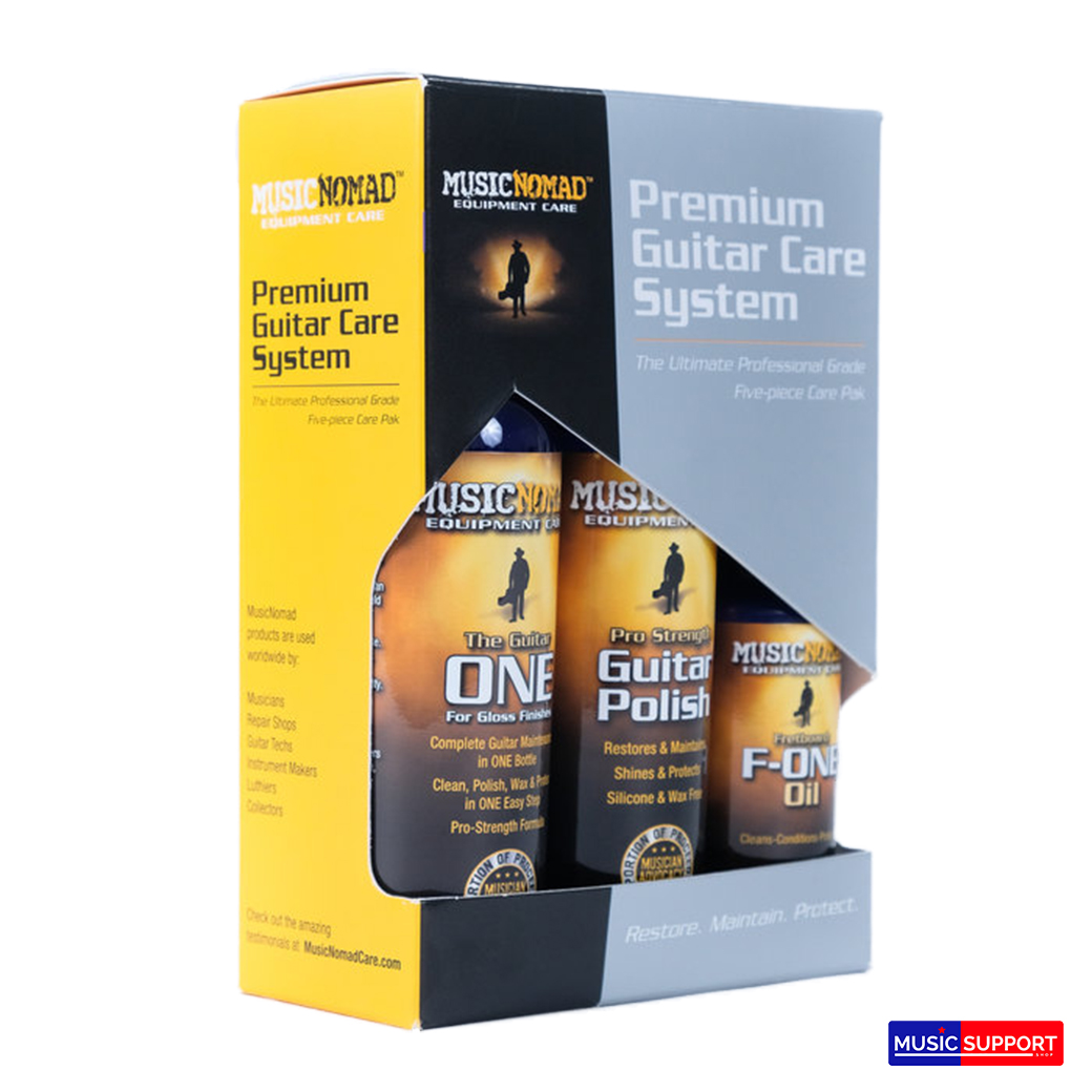 MUSICNOMAD Premuim Guitar Care System 5pc