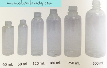 ขายส่ง ปลีก บรรจุภัณฑ์ พาสติกใส ทรงกลม ชนิดกดปั้ม ขนาด 50ml,60ml 120 ml, 180 ml, 250ml