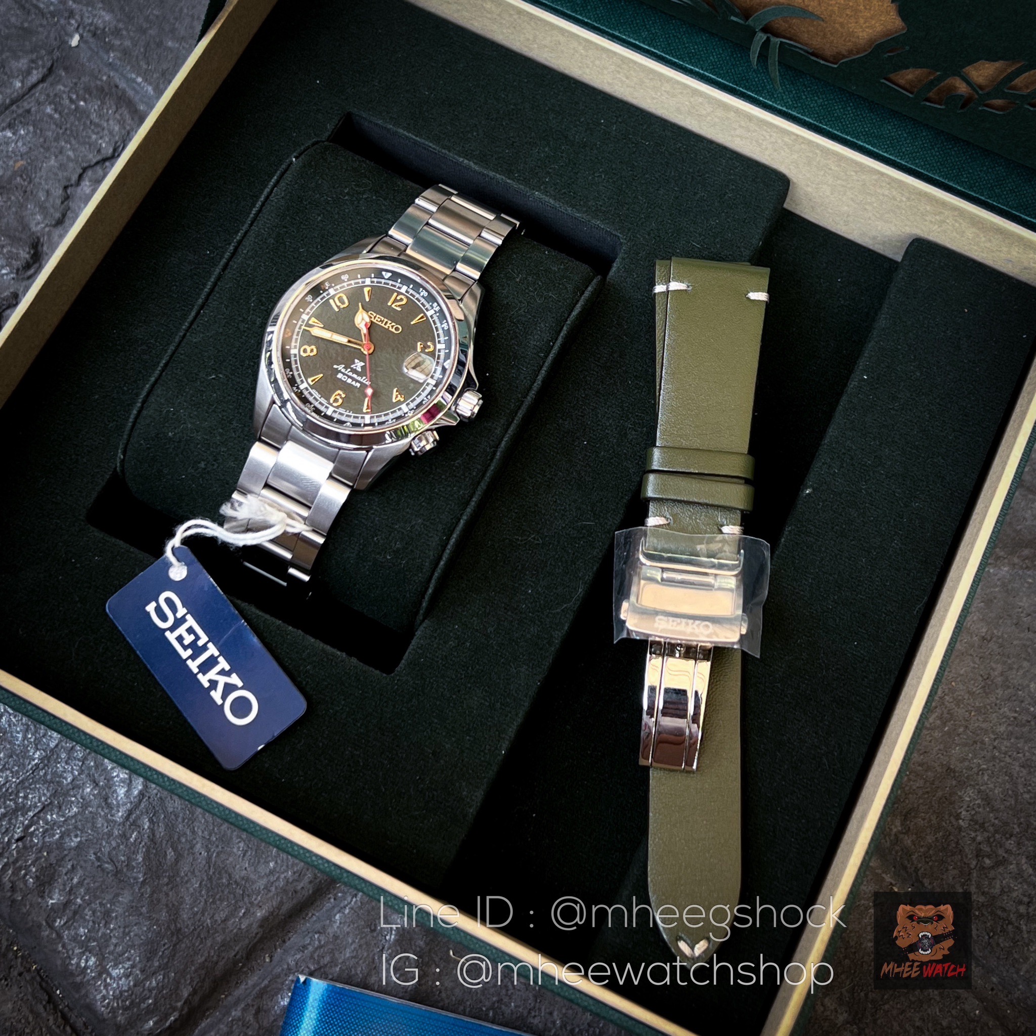 SEIKO LIMITED 1000เรือนในโลก ALPINIST สืบ นาคะสเถียร SEUB NAKHASATHIEN THAILAND รุ่น SPB341J1