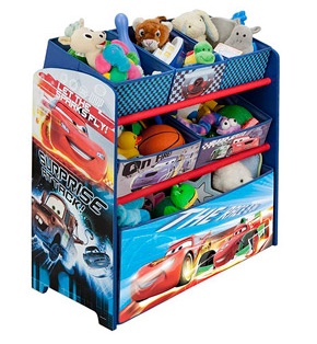 Disney - Cars Multi-Bin Toy Organizer