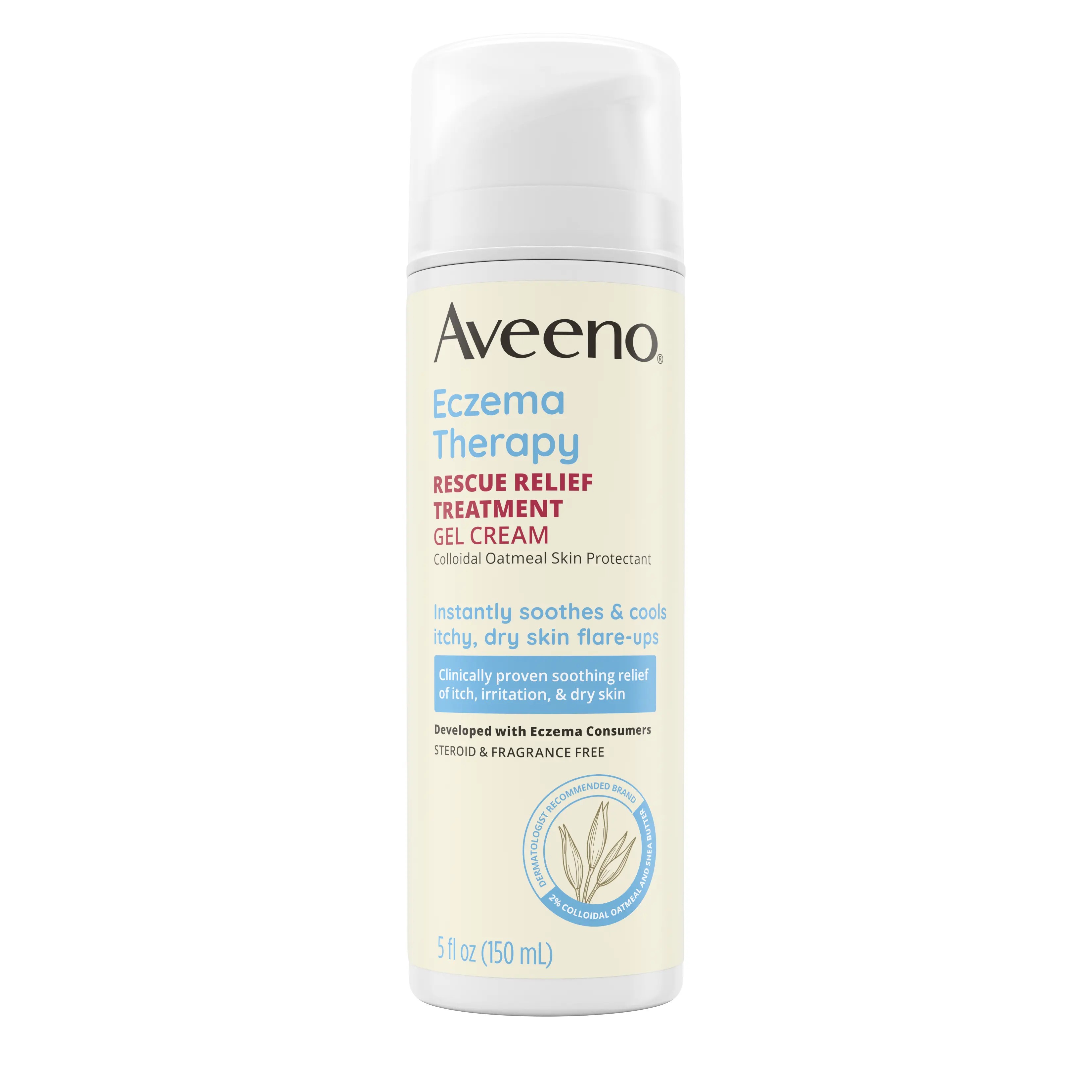 Aveeno Eczema Therapy Rescue Relief Treatment Gel Cream ครีมเจลบรรเทาอาการผิวหนังอักเสบ