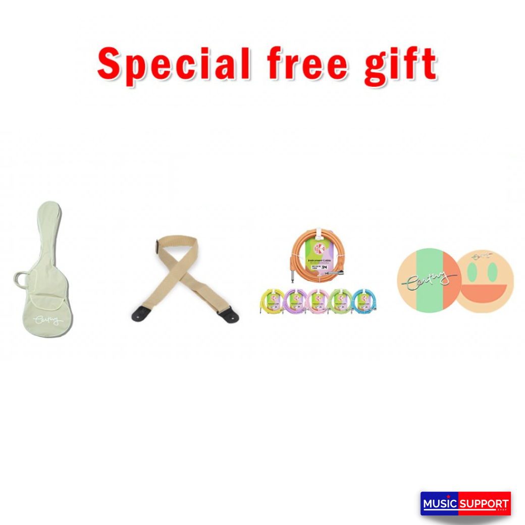 Century Soft Pale Series Limited Edition กีตาร์ไฟฟ้าทรง Stratocaster HSS