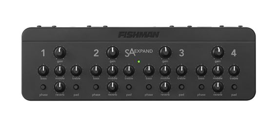แอมป์กีต้าร์โปร่งFishmansa Expand Channel+Mount Kit Kit #Pro-Mix-100/Acc-Mix-MM1