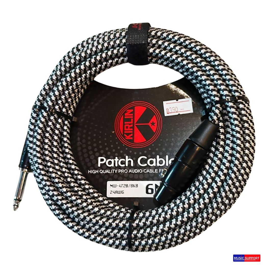 สายไมค์ Kirlin Cable MW-472BN 6M BK