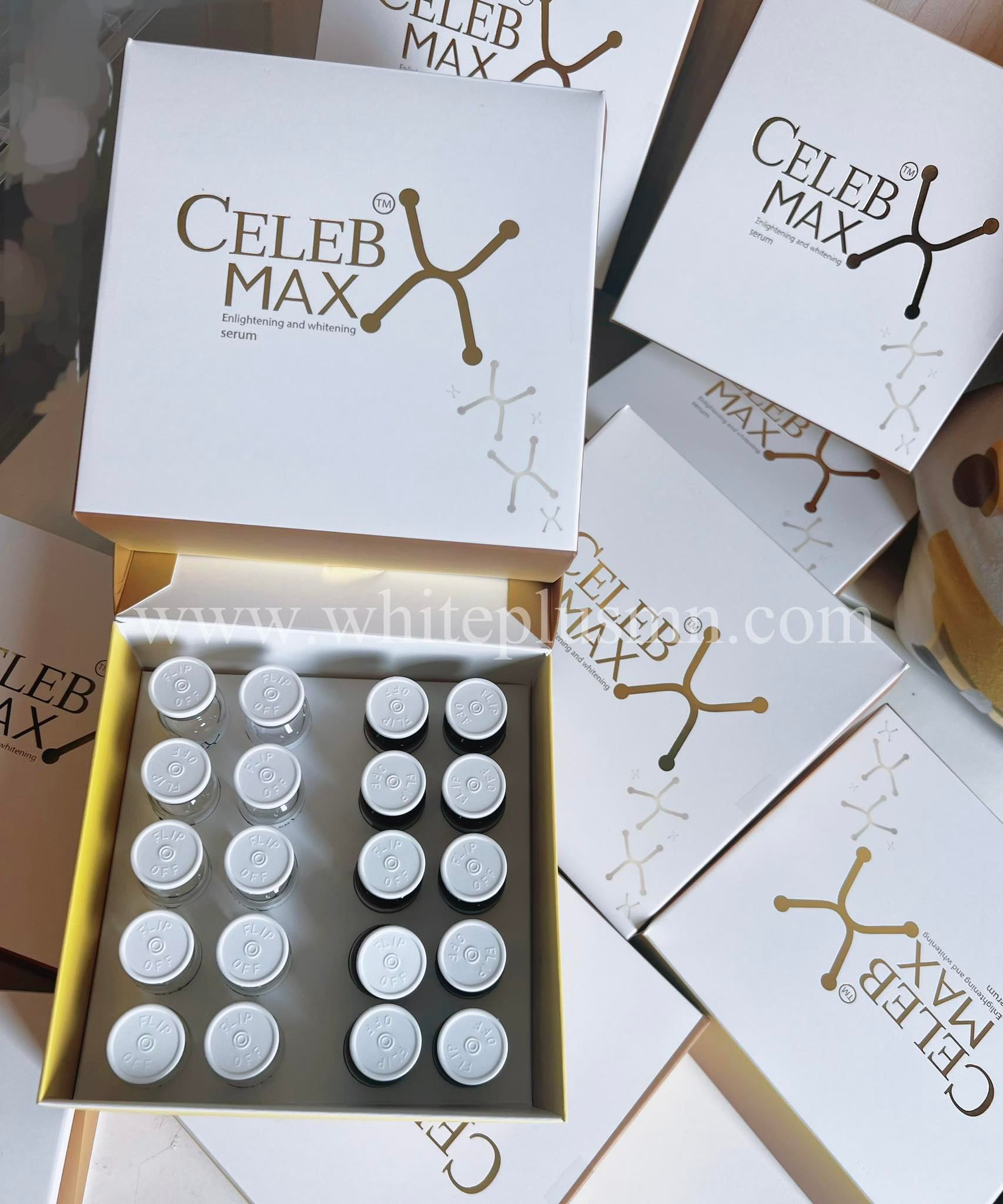 Celeb max กลูต้าไธโอน อย.ไทย ( ราคาแบ่งขาย 1 คู่ )