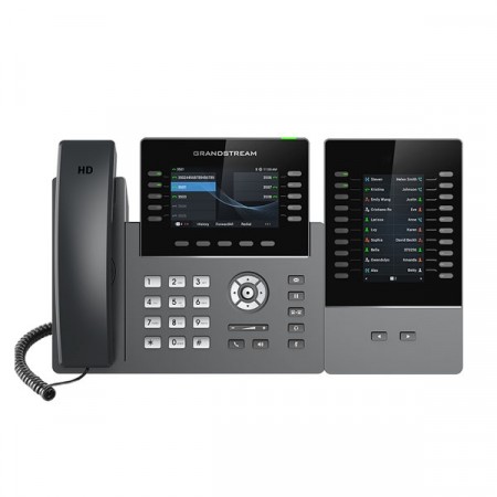 Grandstream GBX20 Extension Module, 4.3 inch (272x480) TFT color LCD, 20 per page, BLF, call park /pick-up, speed-dial, presence, intercom