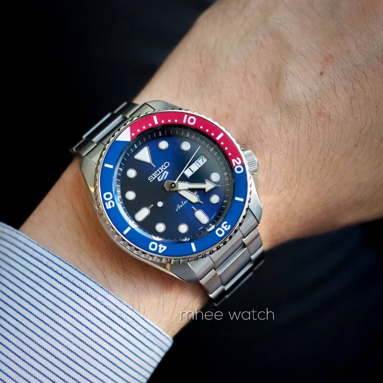 Seiko Pepsi 5 Sport SRPD53K1 สีนี้หายากมากเลิกผลิตแล้ว