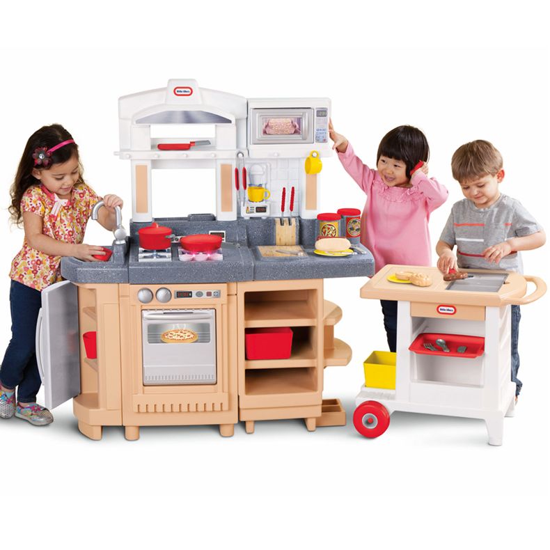 Little Tikes Cook Around Kitchen & Cart