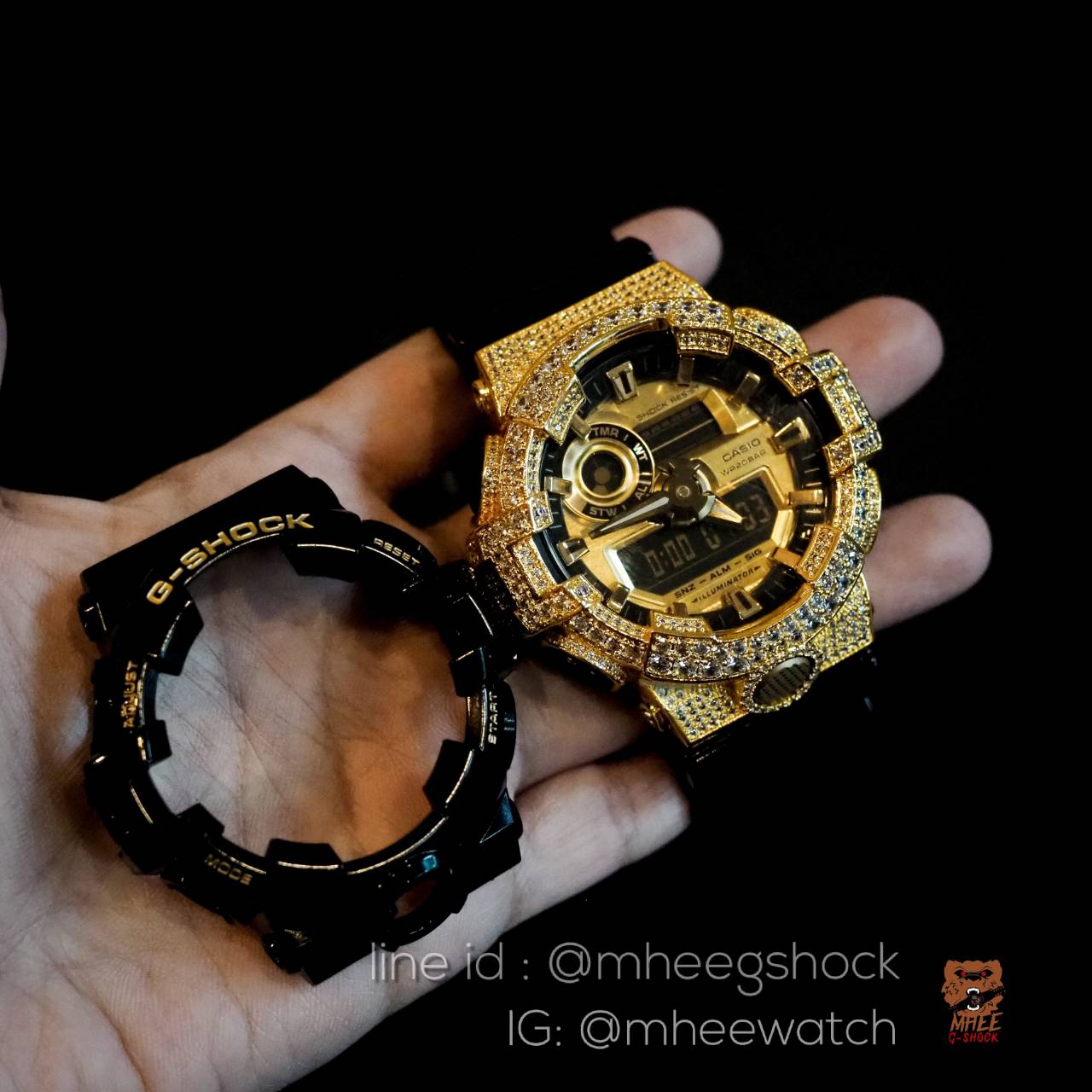 G-Shock Bling Gold รุ่น GA-710GB