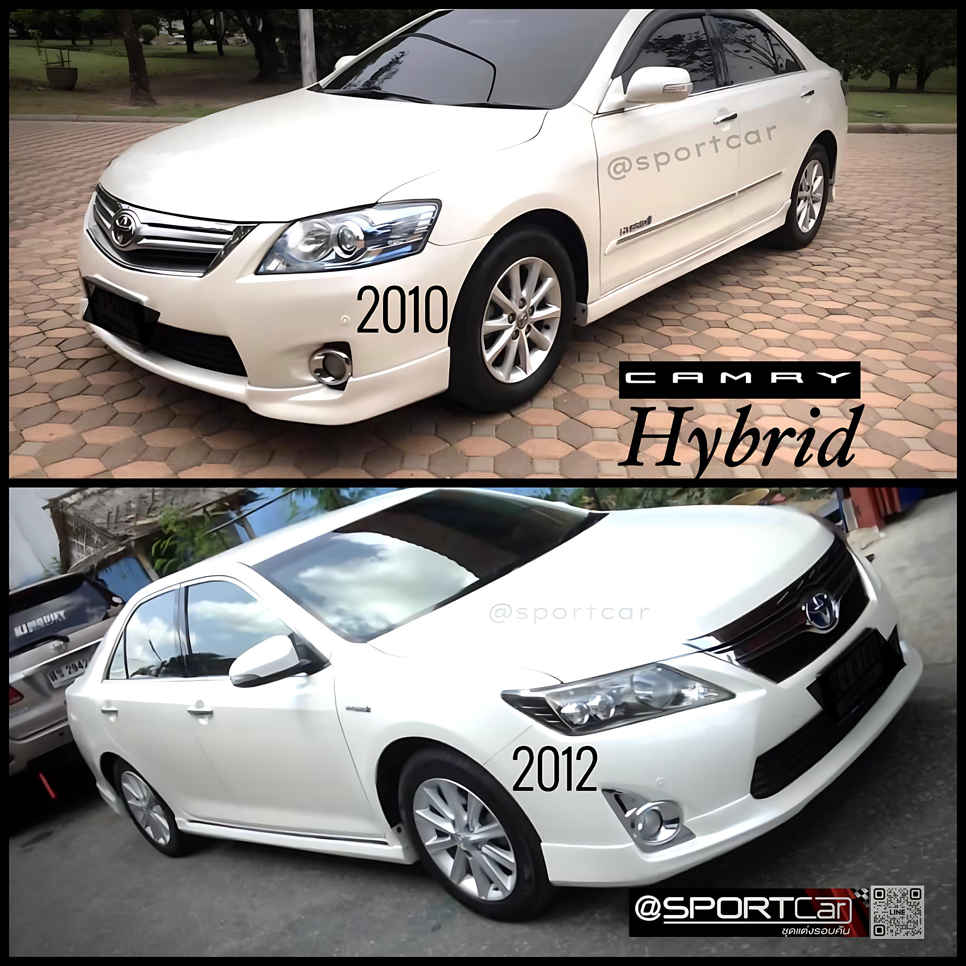 ชุดแต่ง Camry 2010 2012 2013 รุ่นHybrid ทรงOEM สเกิร์ตรอบคัน Camry, Toyota Camry แต่งสวย, ชุดแต่งรอบคัน Camry