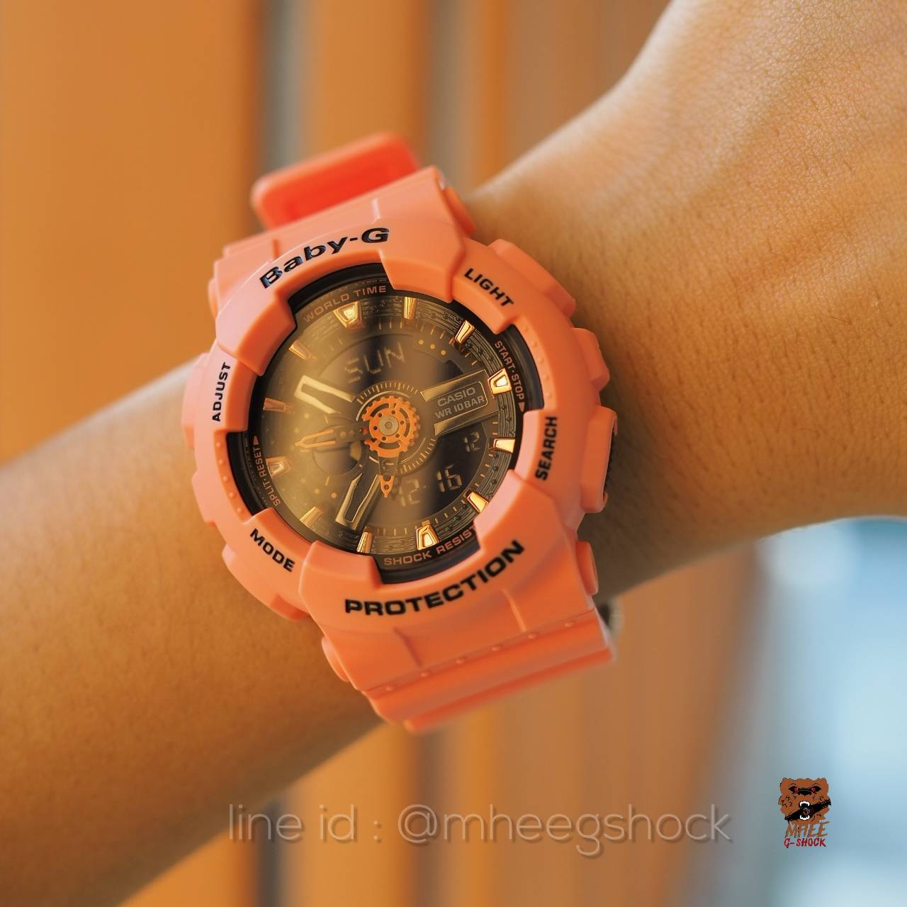 Baby-G Pastel รุ่น BA-110 SERIE ของแท้ ประกันศูนย