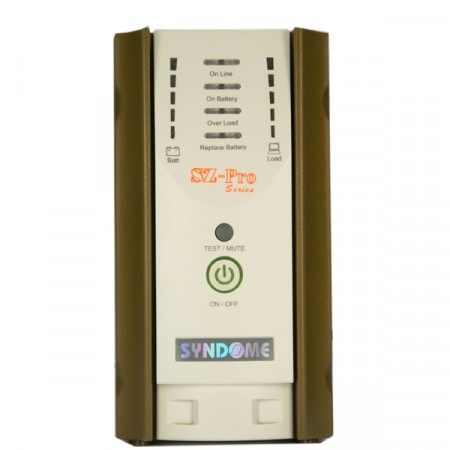 SYNDOME SZ-801 PRO UPS 800VA/640W, Line Interacitbe with Stabilizer, Universal Socket 4 Outlet (ส่งฟรีทั่วประเทศ)