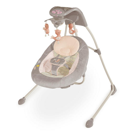 Ingenuity Inlighten Cradling Swing - Piper เปลไกวไฟฟ้า ใช้ไฟบ้านได้
