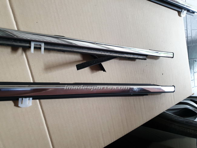 คิ้วรีดน้ำประตู พร้อมคิ้ว Stainless Accord G8 2008-2012