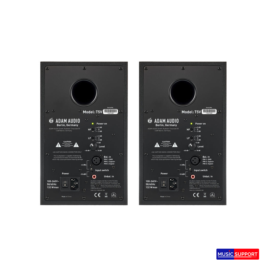 ลำโพงมอนิเตอร์ ADAM Audio : T5V (Pair)