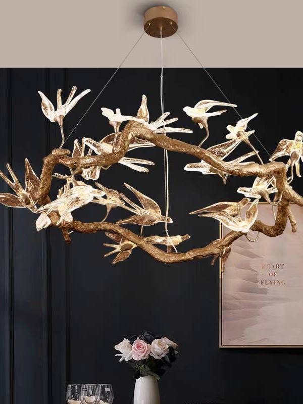 CT223A292 SOTMIA โคมไฟระย้า โคมไฟโมเดิร์น Chandelier Lighting ห้องทานอาหาร เคาน์เตอร์บาร์ นก