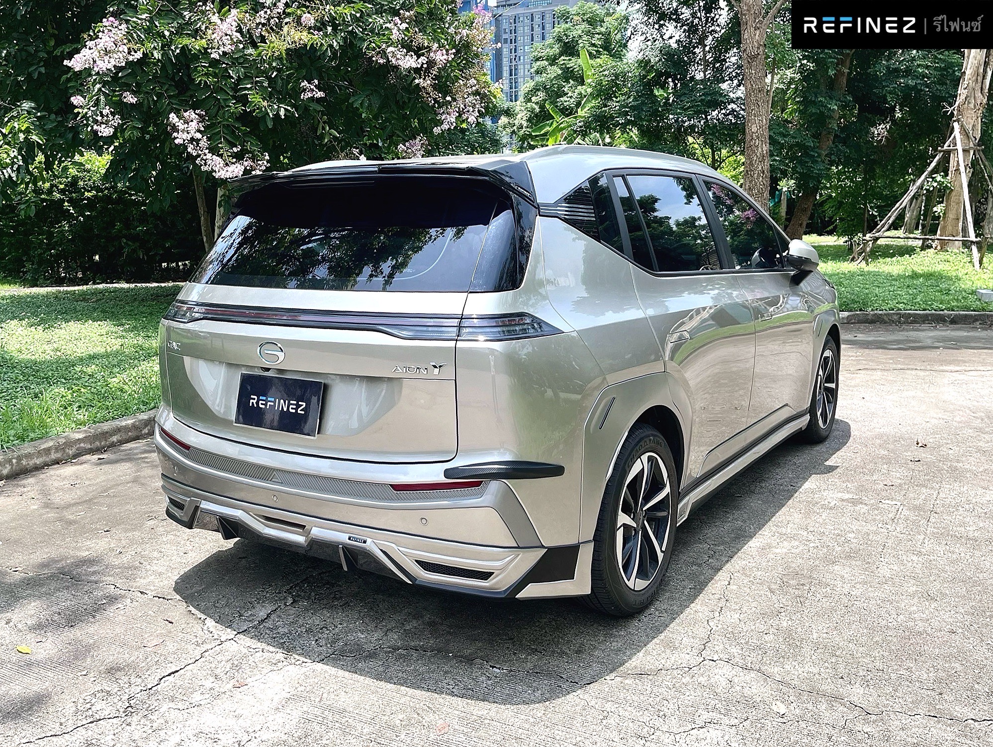 ชุดแต่ง AION Y Plus 2024 2025 REFINEZ by ASC - ชุดแต่ง New AION Y Plus หล่อ เท่ มีระดับ, Aion Y แต่งสวย, สปอยเลอร์ New AION Y Plus 2024, ของแต่ง New AION Y Plus 2024