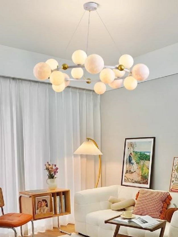 CT206A238 SOTMIA chandelier โคมไฟดวงจันทร์ โคมไฟห้องนอน Moon Light