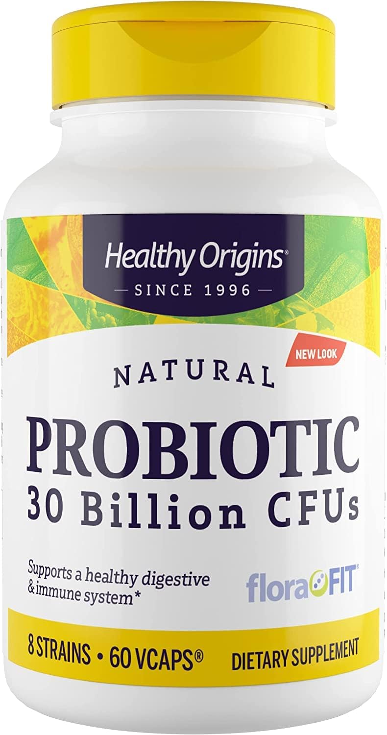 Healthy Origins Probiotic 30 Billion CFUs อาหารเสริมโปรไบโอติก ขนาด 60 เม็ด