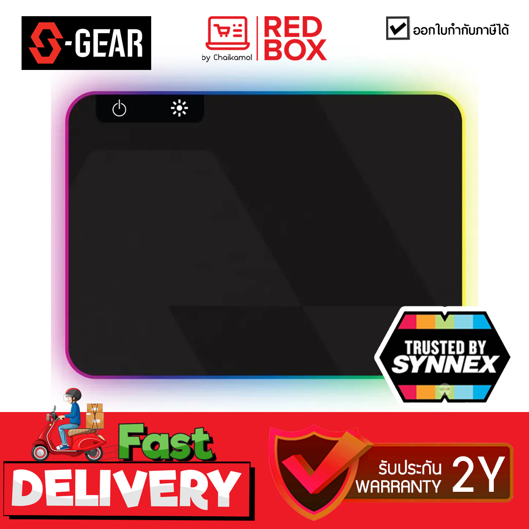 แผ่นรองเมาส์ SGEAR Gaming Mouse Pad Arion RGB 4MM เกมส์มิ่ง