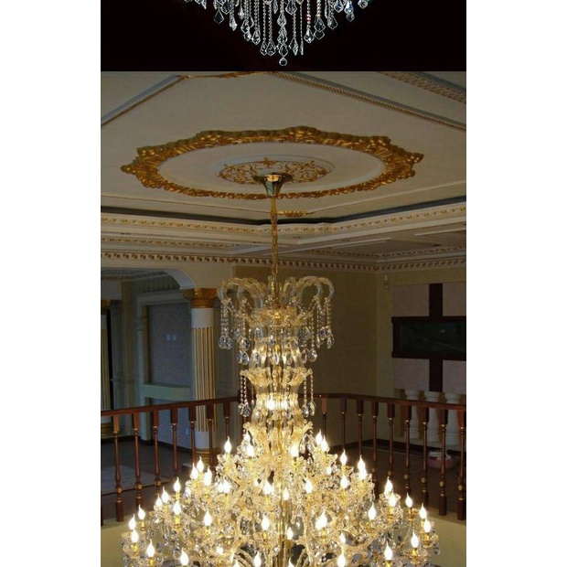 CT161A088 SOTMIA โคมไฟระย้า โคมไฟสไตล์ยุโรป โคมไฟคริสตัล โคมไฟโถงบรรได โคมไฟเพดาน Luxury light Chandelier
