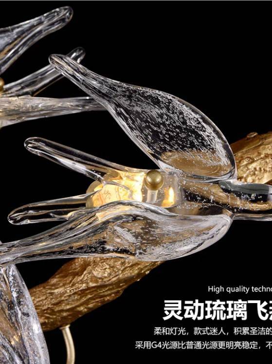 CT223A292 SOTMIA โคมไฟระย้า โคมไฟโมเดิร์น Chandelier Lighting ห้องทานอาหาร เคาน์เตอร์บาร์ นก