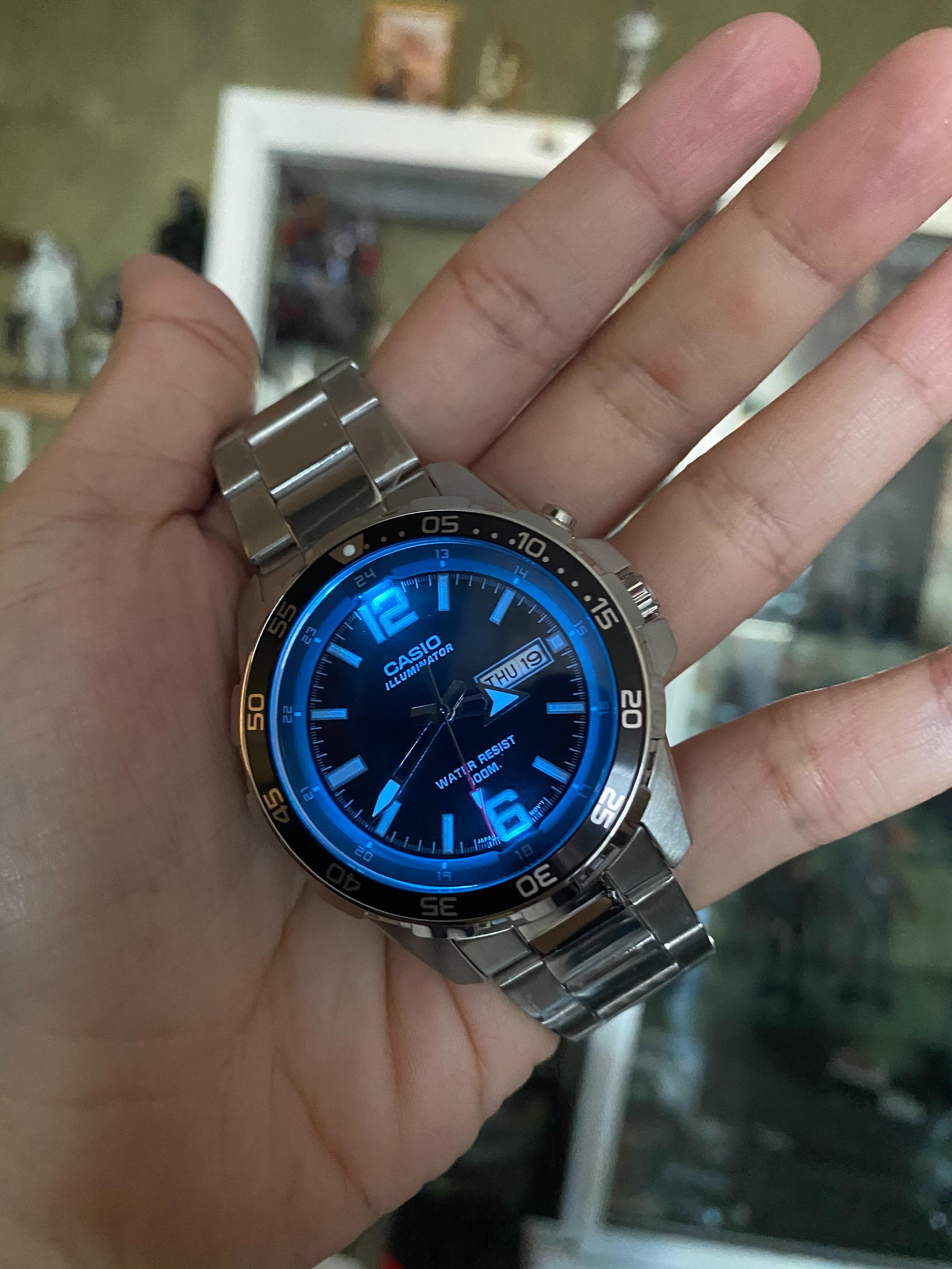 นาฬิกาคาสิโอ้ Casio Black Sport ของแท้ 100% ประกันศูนย์เซ็นทรัล (เลิกผลิต *Rare Item*)