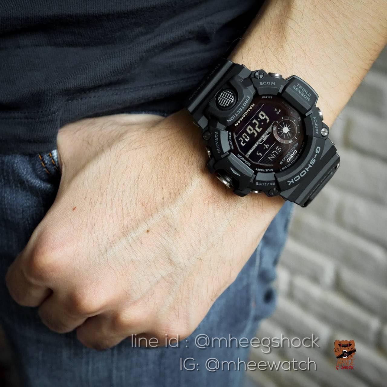 นาฬิการุ่นใหม่ล่าสุดจาก MASTER OF G รุ่น RANGEMAN GW-9400-1b