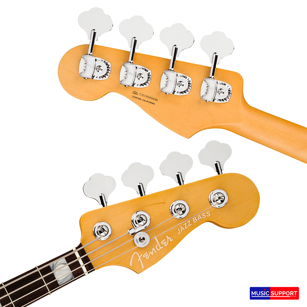 เบสไฟฟ้า Fender American Ultra Jazz Bass®RW Arctic Pearl