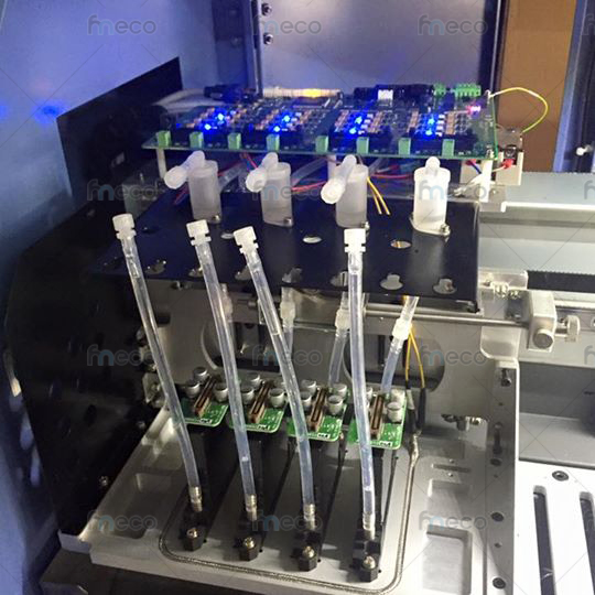 เครื่องพิมพ์อิงค์เจ็ท Konica C4-4หัว512i 30PL สีฟ้า หน้ากว้าง 3.2 m.