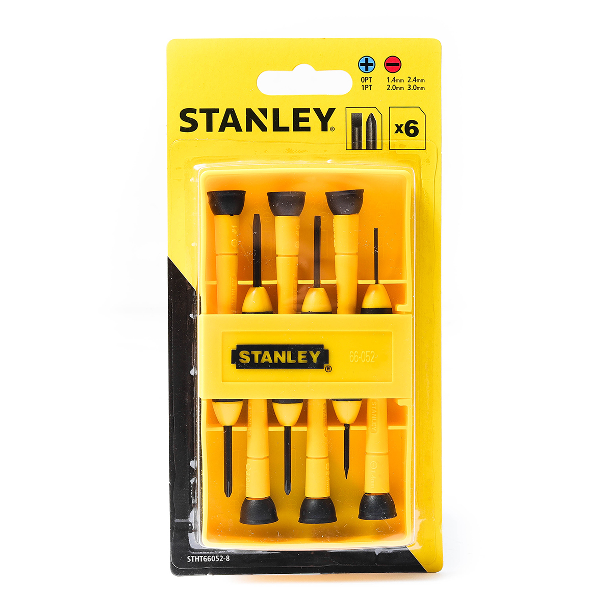 STANLEY ไขควงนาฬิกา สแตนเล่ย์ รุ่น 66 - 052 จำนวน 6 ชิ้น ไขควง ไขควงซ่อมนาฬิกา