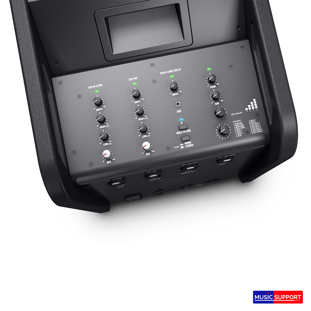 LD Systems CURV500PS Portable Array System Power Set Including Distance Bar & Speaker Cables