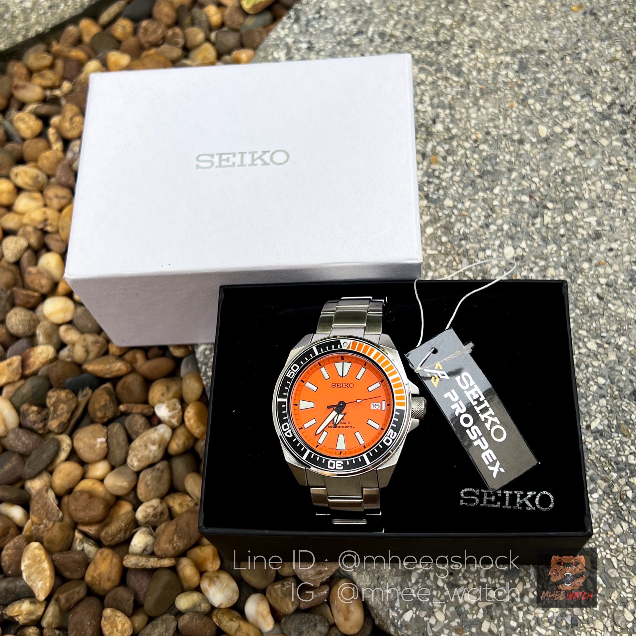 SEIKO Prospex Limited Orange Samurai Special Edition in USA Only SRPC07