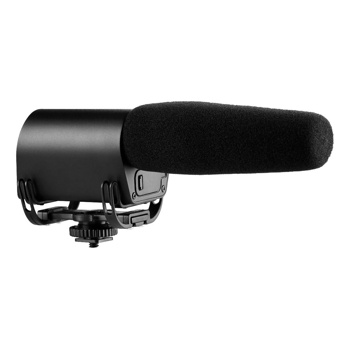 Saramonic Vmic Recorder ไมโครโฟนช็อตกันติดหัวกล้องไมค์คอนเดนเซอร์รับเสียงเป็นแบบซุปเปอร์คาร์ดิออยด์พร้อมบันทึกเสียงในตัวใส่การ์ด