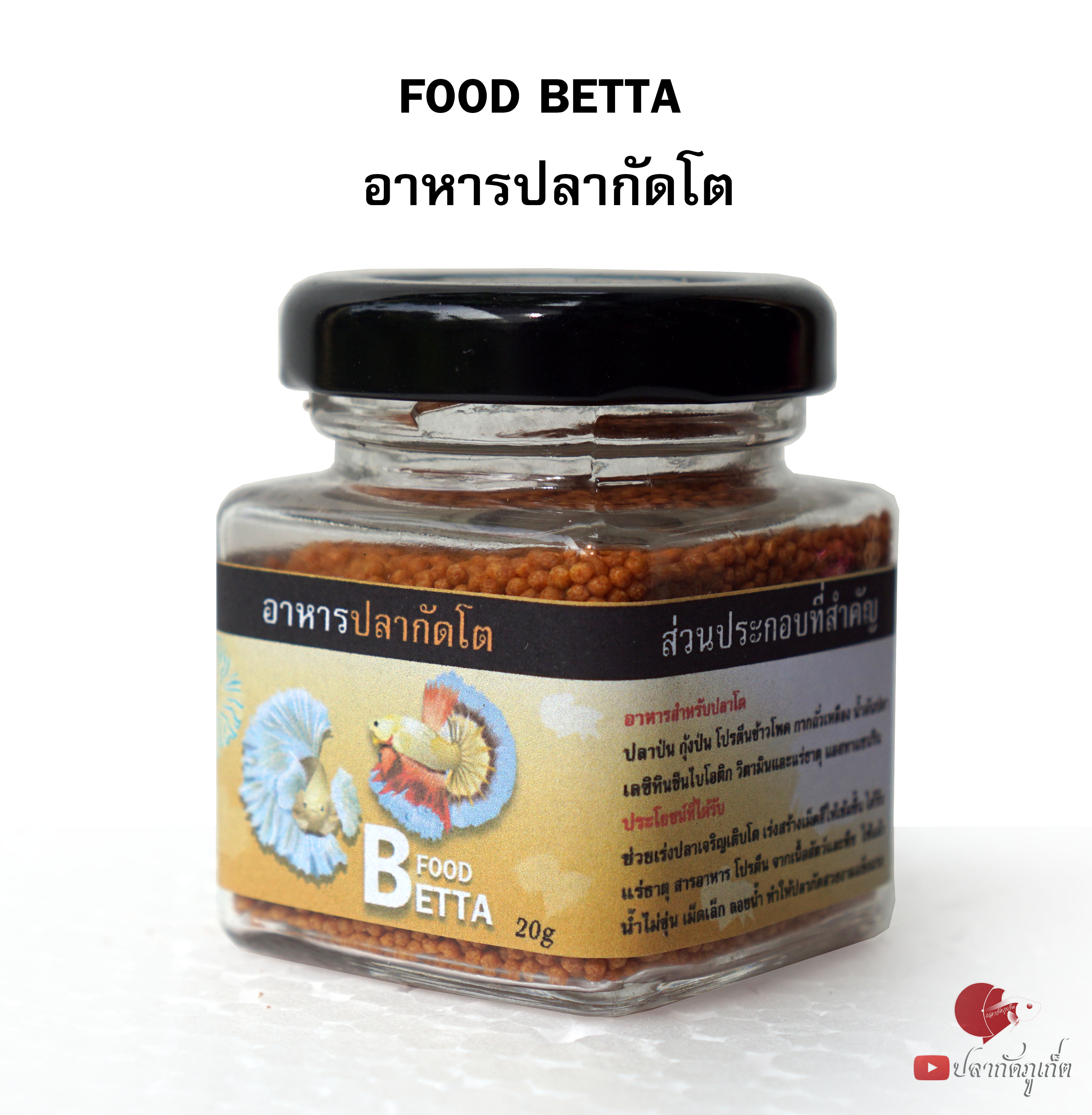 อาหารปลากัดโต