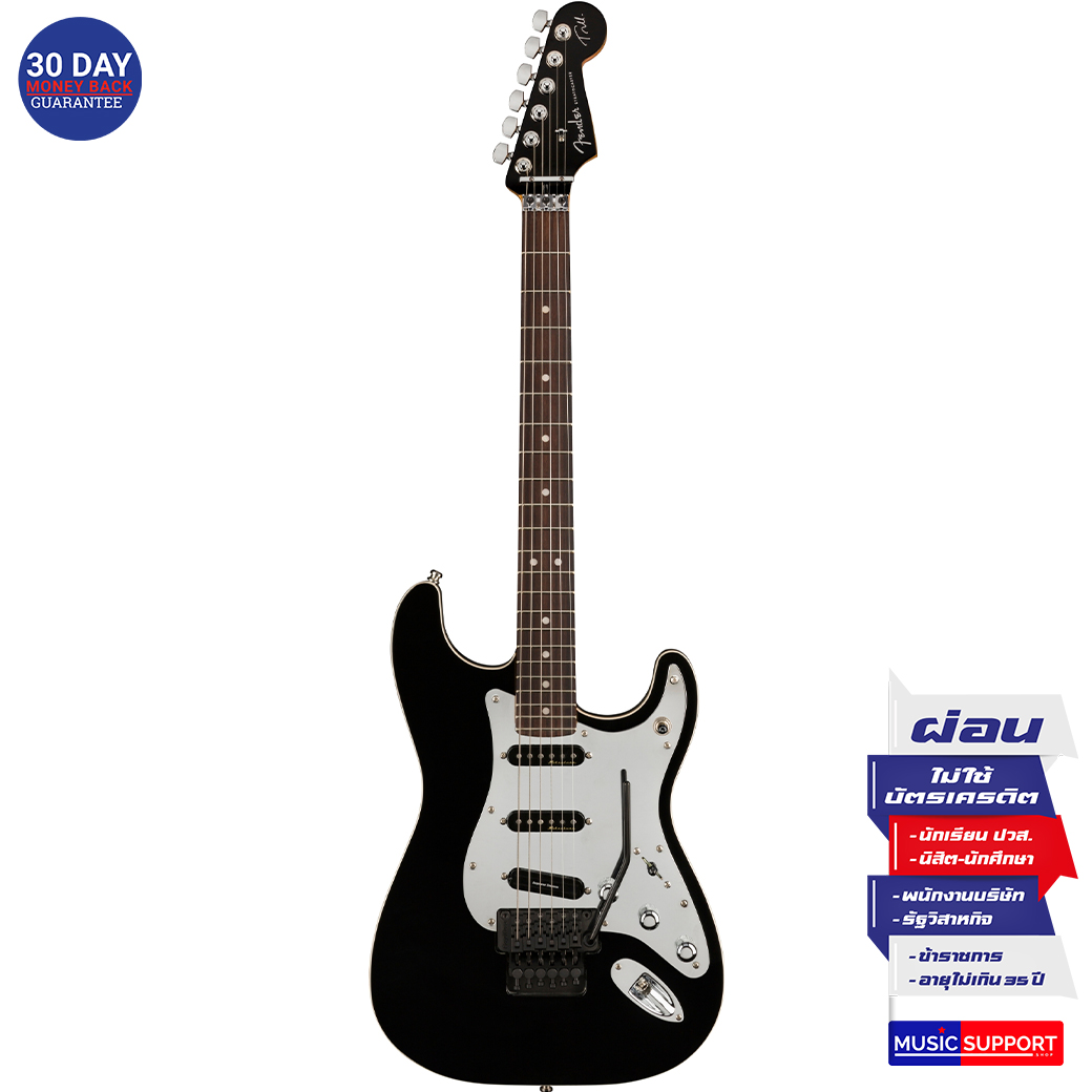 กีตาร์ไฟฟ้า Fender Tom Morello Stratocaster RW Black