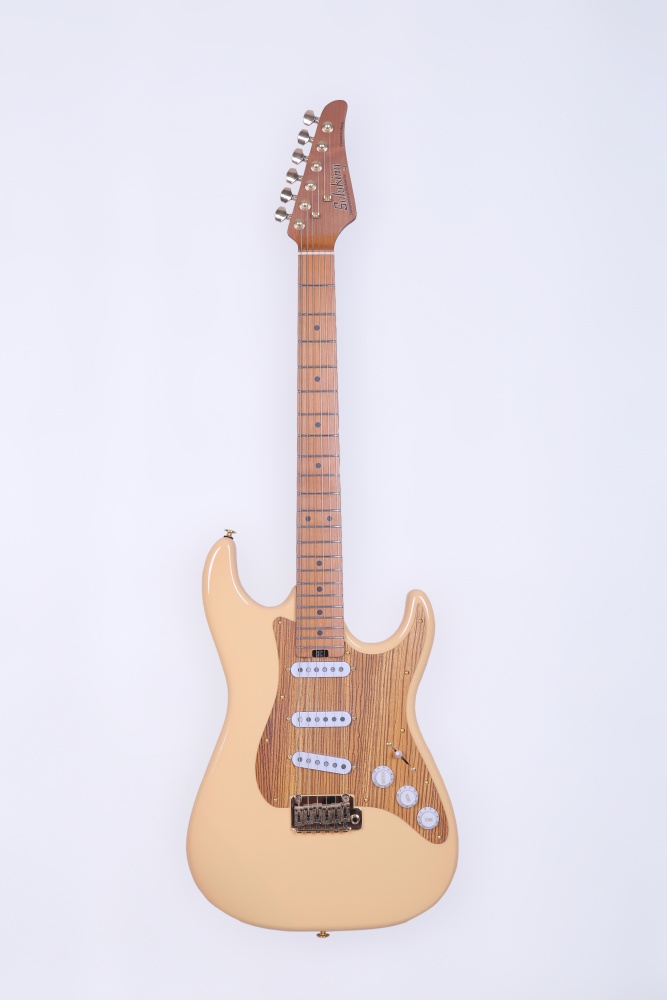 กีตาร์ไฟฟ้า Soloking MS-1 Classic S-S-S Vintage yellow gold