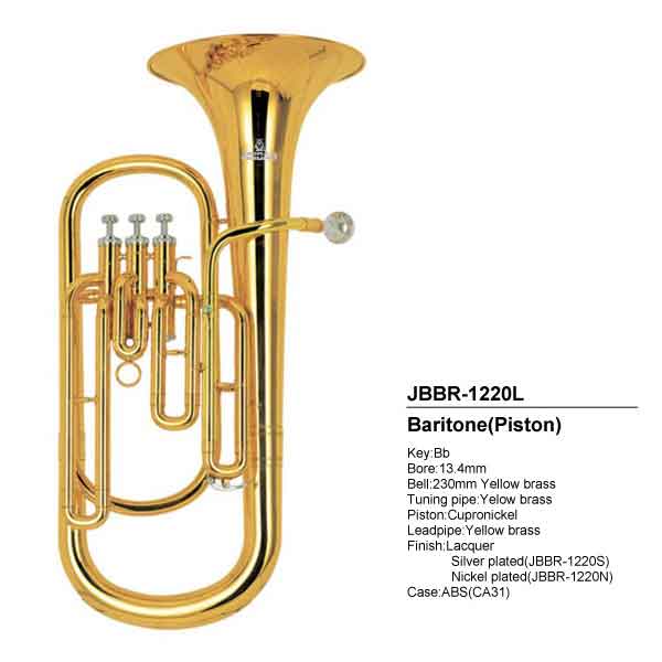 เครื่องเป่าทองเหลือง Jinbao JBBR-1220N Baritone(Piston)
