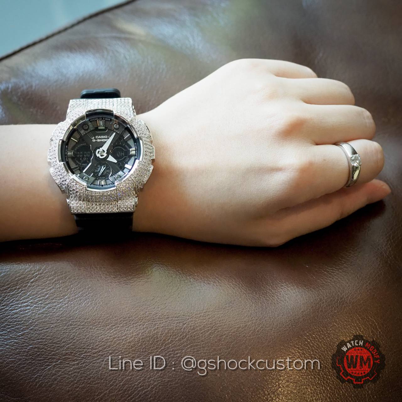 G-Shock mini Black BlingBling