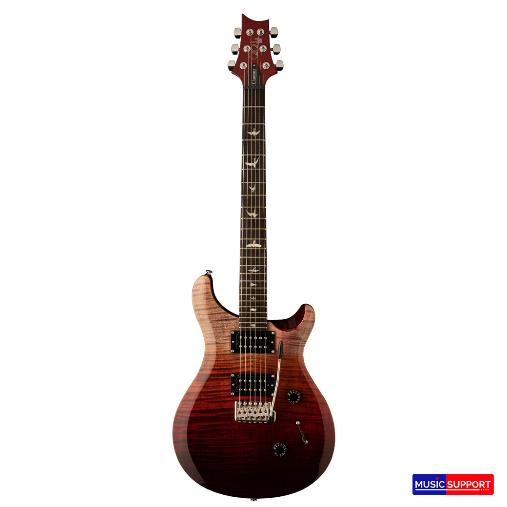 กีตาร์ไฟฟ้า PRS SE Custom 24 Fade/Charcoal Cherry Fade-Ltd/Bag