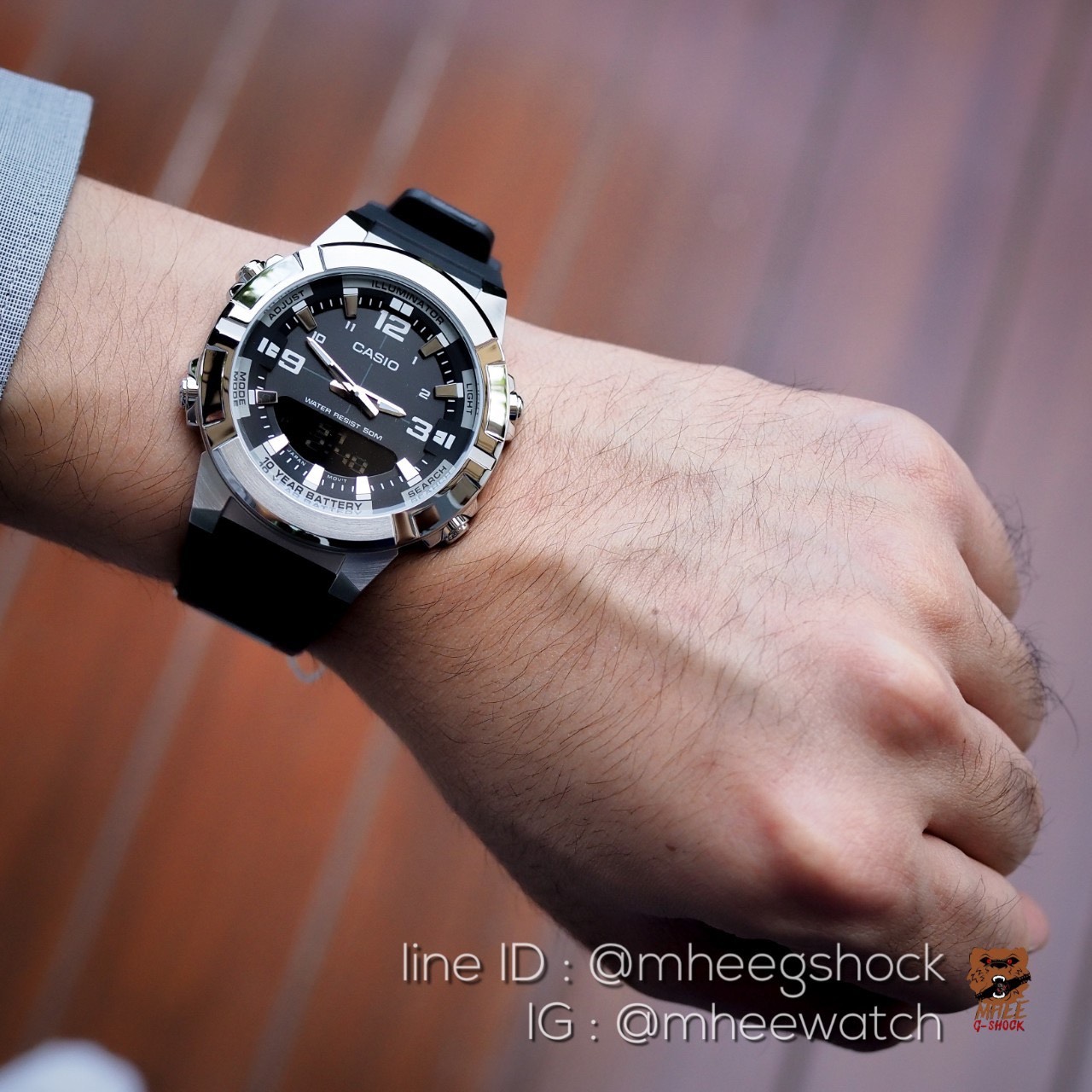 Casio G-Steel รุ่นใหม่ล่าสุด สายเรซิ่นวัสดุเทพมาก แบต10ปี