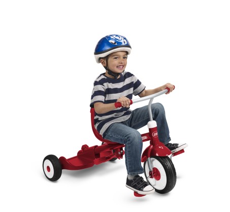 Radio Flyer Deluxe Ride & Stand Stroll N Trike จักรยานสามล้อสุดคุ้ม ใช้ตั้งแต่เด็กเล็กถึงเด็กโต