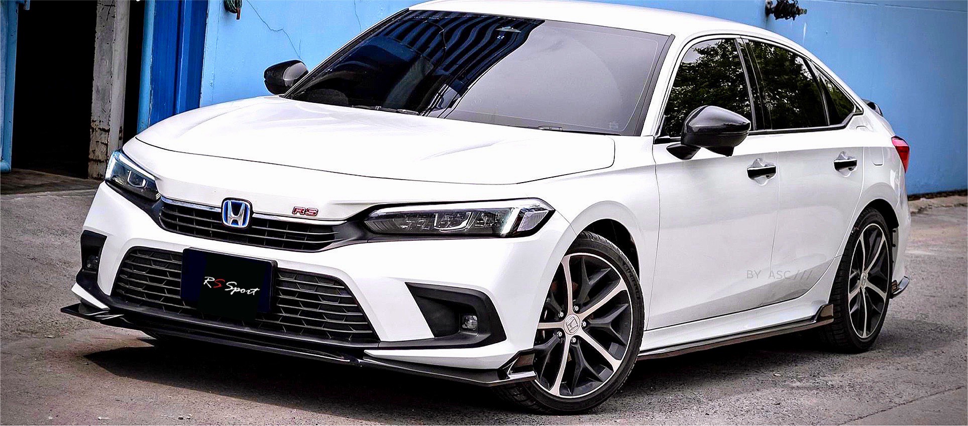 ชุดแต่ง Civic FE 2021 2022 2023 สำหรับ Civic Turbo และ Civic EHEV ทรง Damp RS - ลิ้นแต่งรอบคัน Civic FE แต่งสวย ของแต่ง Civic FE