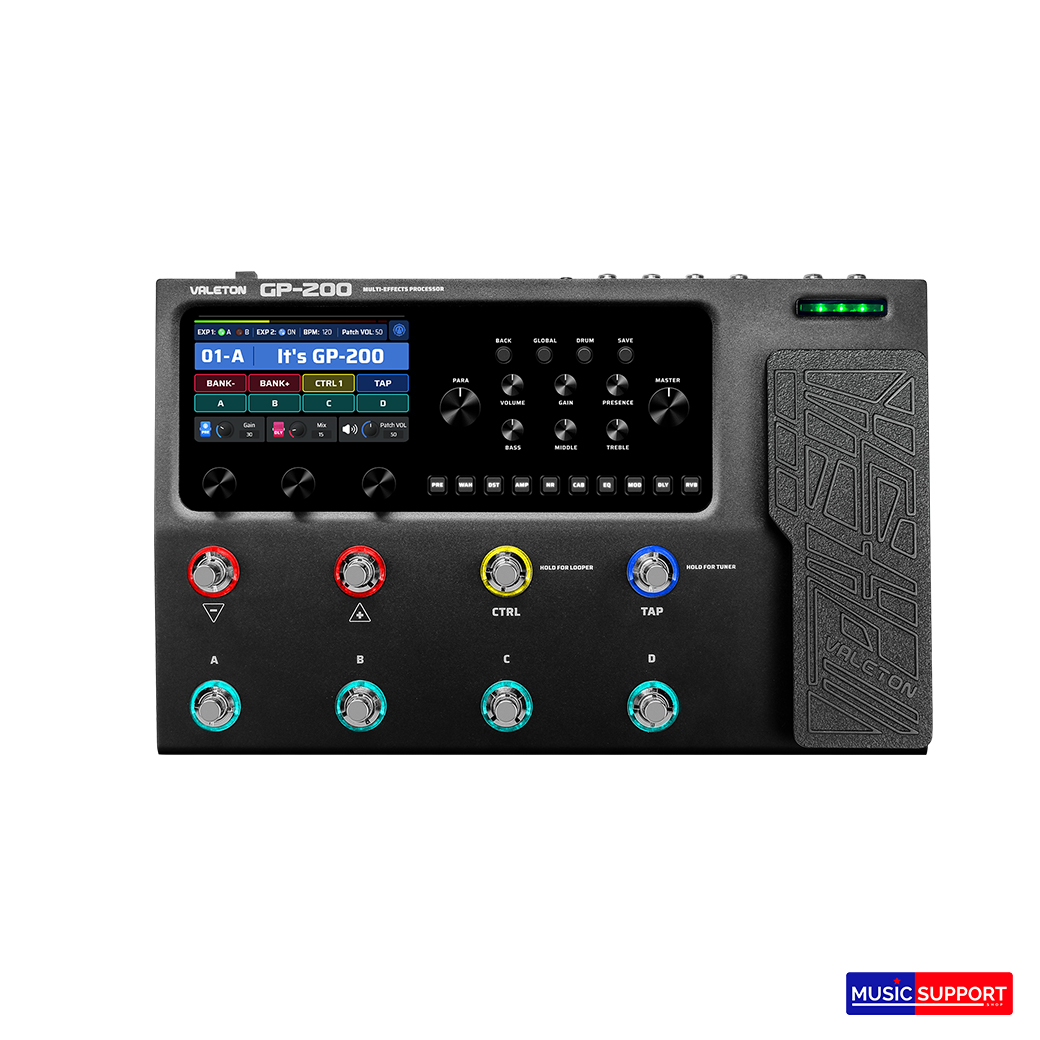 เอฟเฟคกีตาร์ไฟฟ้า Valeton GP-200