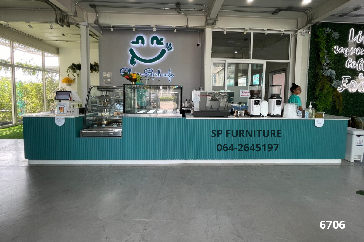 เคาน์เตอร์คาเฟ่ เคาน์เตอร์กาแฟ เคาน์เตอร์สไตล์โมเดิร์น
