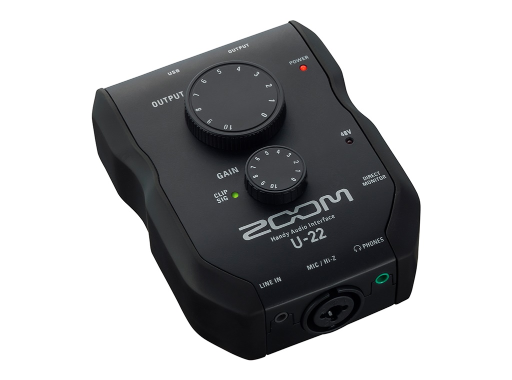 Zoom U22 USB Audio Interface อินเตอร์เฟสบันทึกเสียง