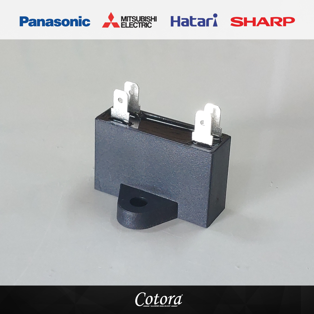 Cotora คาปาซิเตอร์ พัดลม (แบบพิน ไม่มีสาย) [450VAC 50/60Hz]