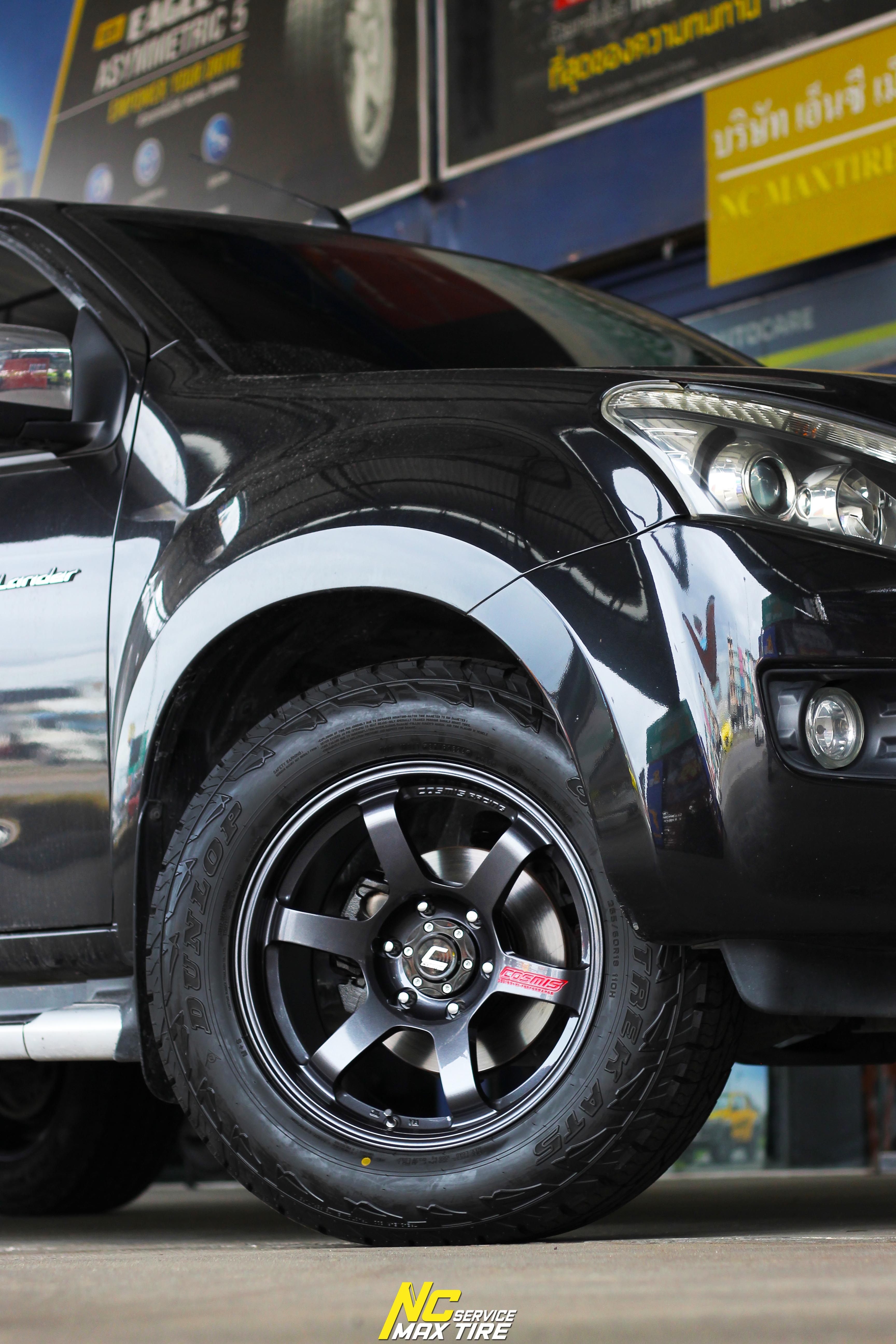 ISUZU DMAX / ล้อแม็กขอบ18 / ล้อแม็กสำหรับรถกระบะ / Cosmis / RG-06SR / ล้อแม็กสีเทากัล / 18x9.0 6H139.7 ET0 / ล้อแม็กสวยๆ / NCล้อแม็ก / ล้อแม็กSUV / ล้อแม็กPPV / NC